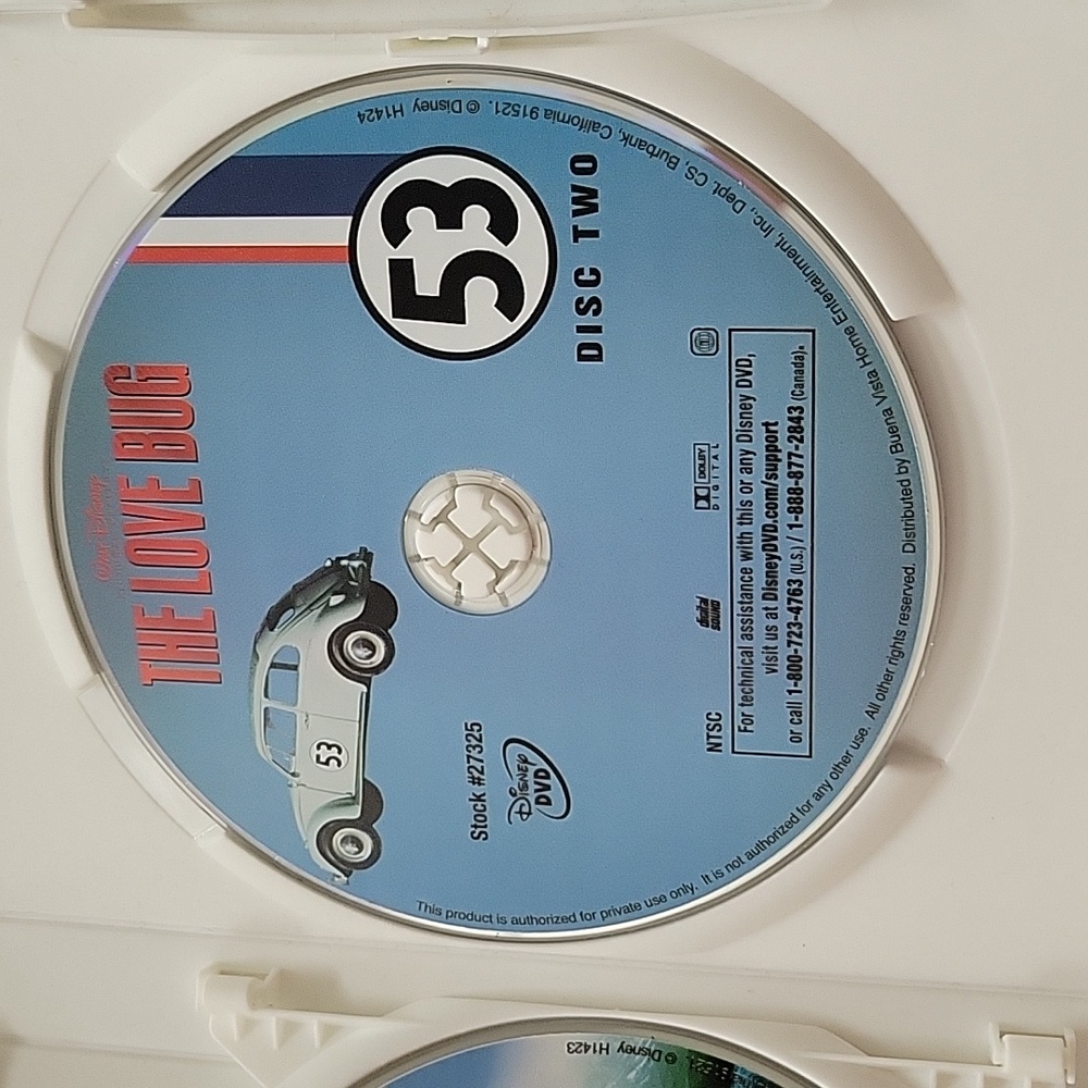 The Love Bug Special Edition 2 Disc DVD. Bundle to save. - Picture 4 of 4